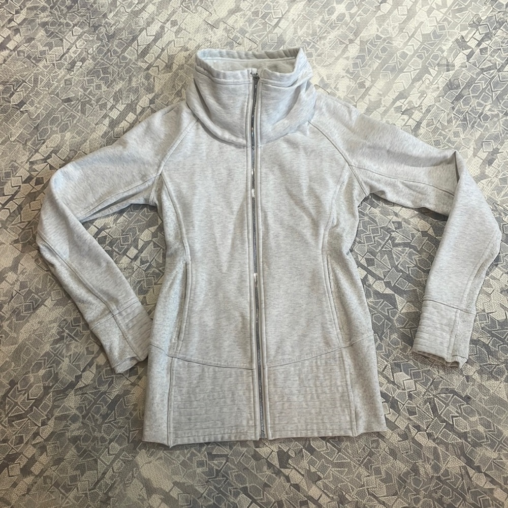 lululemon Radiant jacket ll  Heathered White